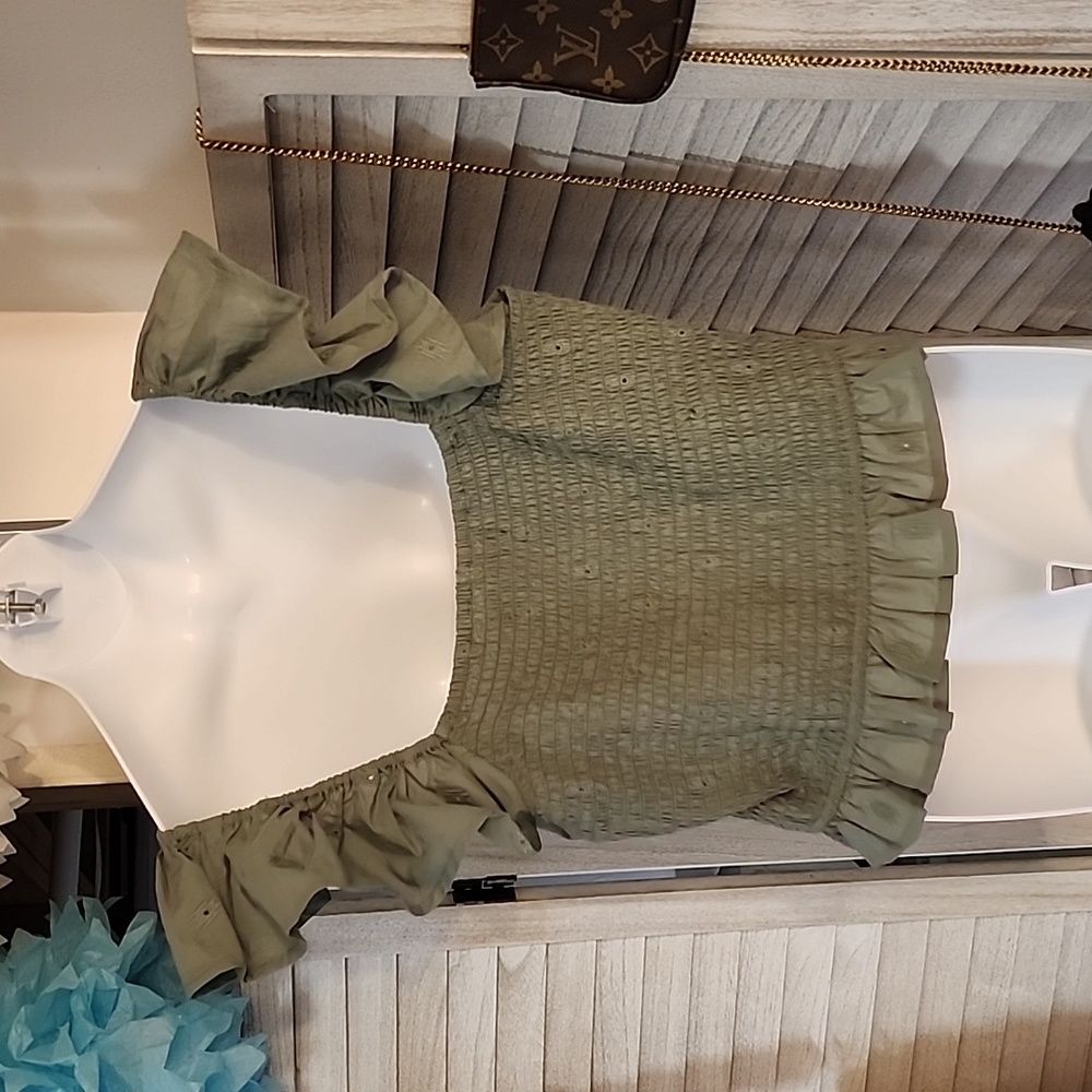 Rock n roll denim boutique brand cropped tank - Picture 4 of 7